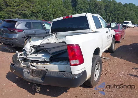 2022 Ram 1500 Classic Tradesman 4X4 5'7 Box from USA, damaged, VIN 1C6RR7KG6NS224487